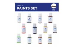 Pack Peinture Acrylique Remorqueur Sanson Artesania Latina 277PACK23