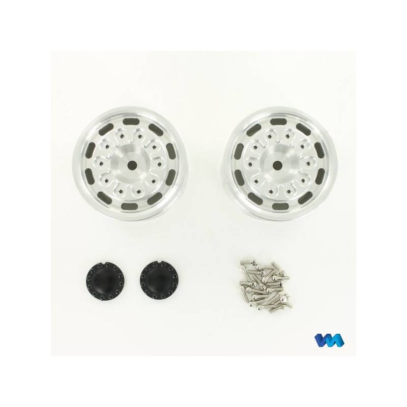 Wide aluminium wheels for hexagons for RC trucks Tamiya 1/14
CARSON 500907412