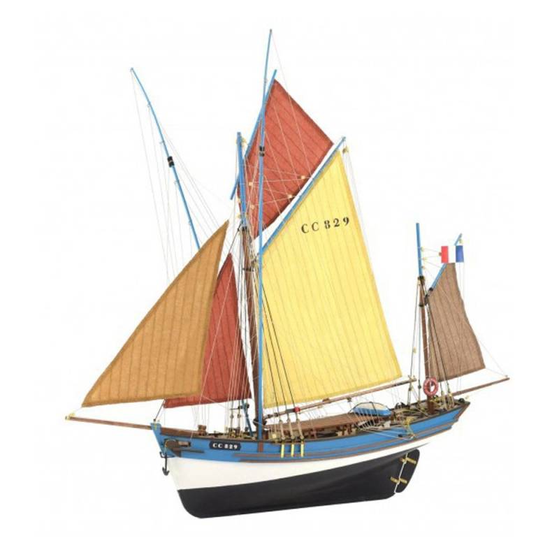 Tuna Fishing Boat "Marie-Jeanne" 1/50 kit by Artesania Latina 22175