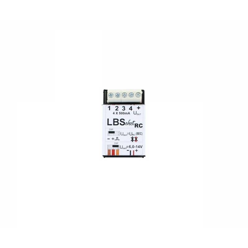 Platine de leds pour rampe de flashs du Scania 770S 8x4 Tamiya avec module LBSefect