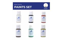 Pack Peinture Acrylique pour Pen Duick (6 x 20 ml) Artesania Latina 277PACK32