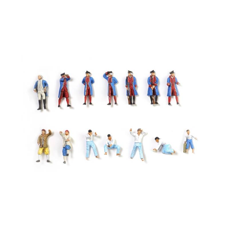 Set of figures for the 1/89 Hermione frigate by Artesania Latina 22517F