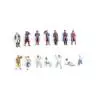 Lot de figurines pour la Frégate Hermione 1/89 Artesania Latina 22517F
