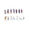 Set of figures for the 1/89 Hermione frigate by Artesania Latina 22517F