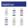 Pack de base Peinture Acrylique pour figurines Artesania Latina 277PACK14