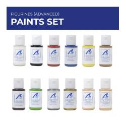 Advanced pack Acrylic paints for Artesania Latina figures 277PACK15