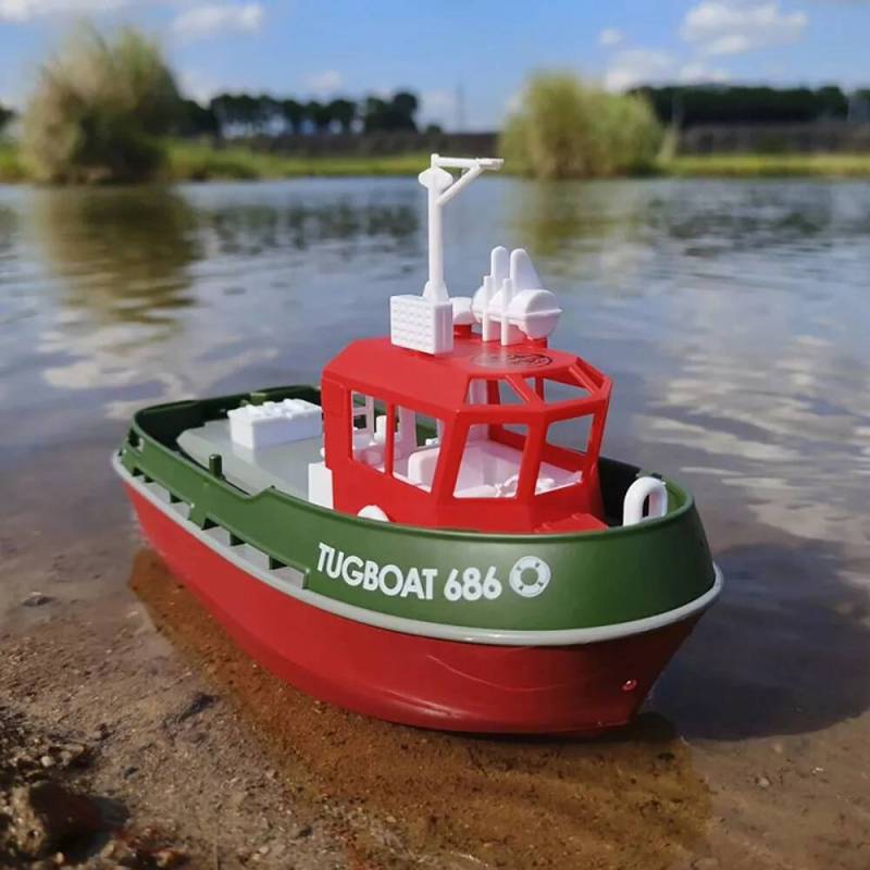 Tugboat 686 Heng Long 2.4 Ghz Green