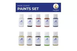 Pack Peintures Acryliques pour Thonier Marie-Jeanne de Artesania Latina 277PACK12