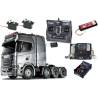 Camion Tamiya Scania 770 S V8 8x4/4 1/14 peint en Gun Metal avec lumières et sons (Pack complet)