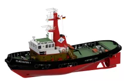 Tugboat Icebreaker Elbehafen 1/50 all-wood kit