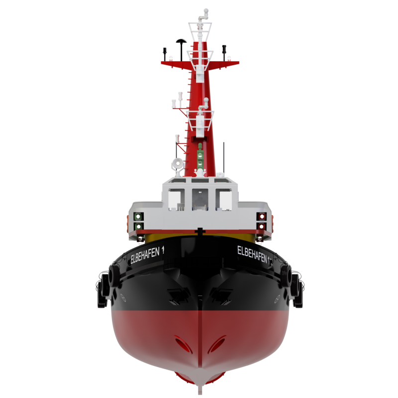 Tugboat Icebreaker Elbehafen 1/50 all-wood kit