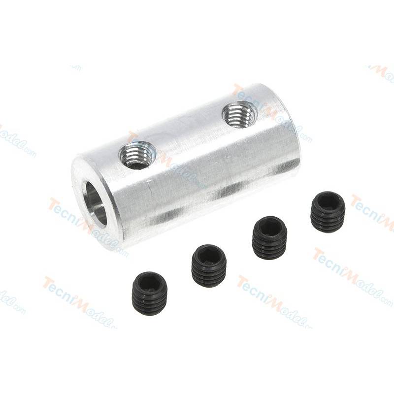 Rigid coupling Ø4mm/Ø6mm length 30mm