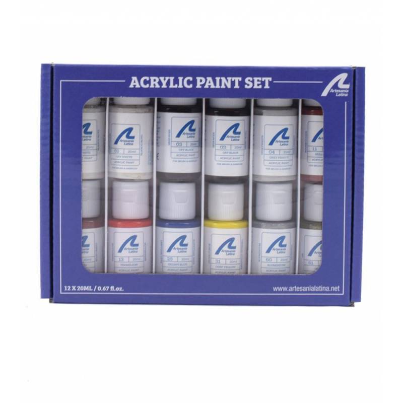 Pack Peinture Acrylique Remorqueur Atlantic Artesania Latina