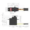 Micro Servo Hitec HS-55 8g 1.3kg/6V