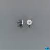 2 Projecteurs / phares avant anciens Ø14mm - VEROMA 222552