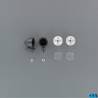 2 Projecteurs / phares avant anciens Ø14mm - VEROMA 222552