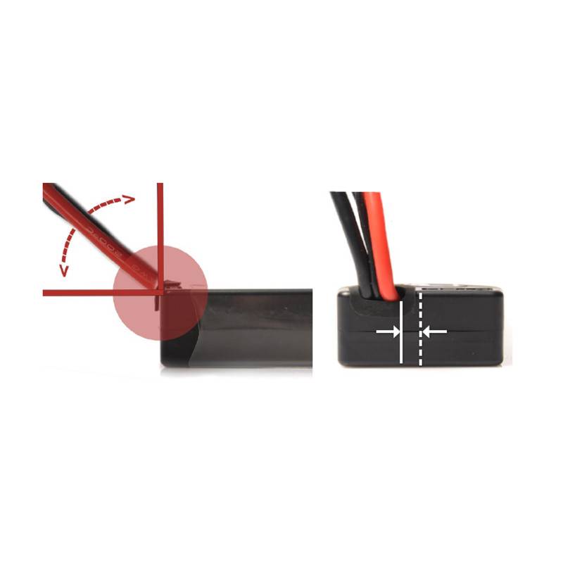 1 Accu LiPo coqué 7,4V (2S) 5900mAh 50C prise T-Dean - LRP 430421U