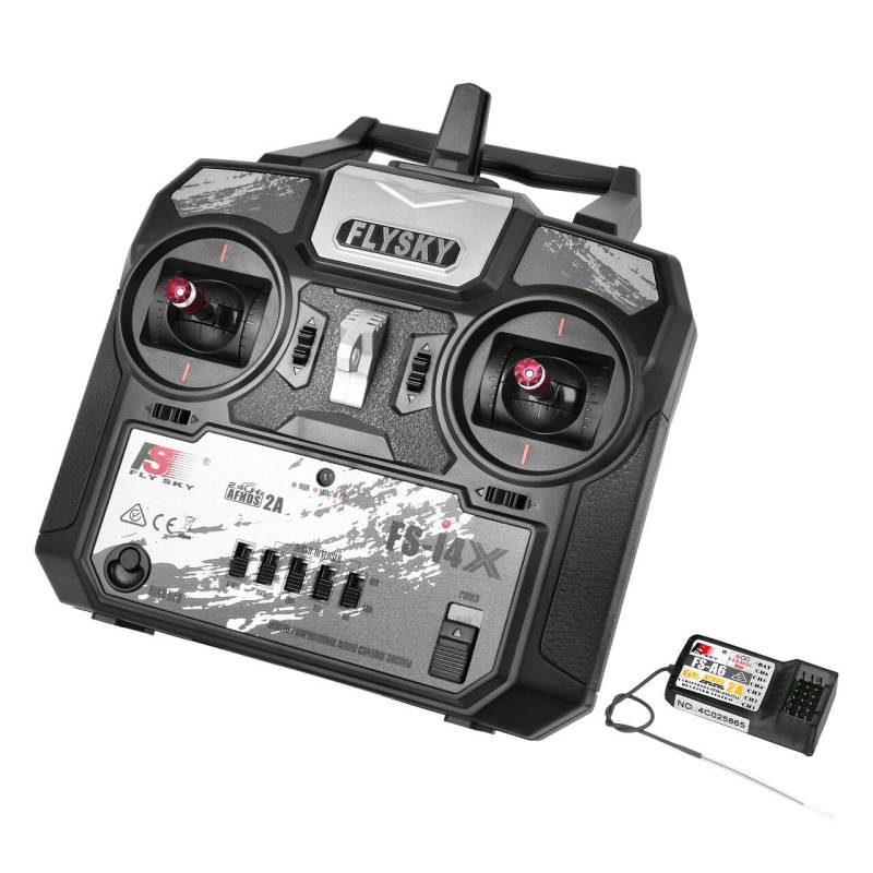 FLYSKY FS-i4X 4 channels 2,4Ghz Radio + A6 AFHDS2A receiver