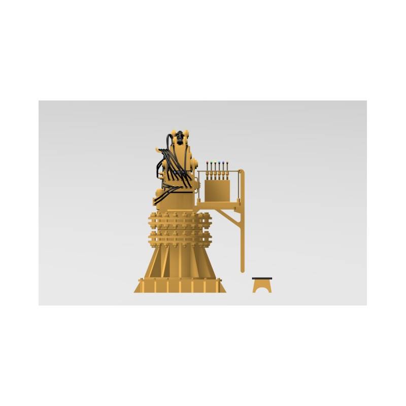 ATLAS 5 Tons marine crane 1/32 - Krick 28101