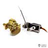 Attelage de remorque articulé piloté par radiocommande pour camion radiocommandé 1/14
Lesu VG-1008-B