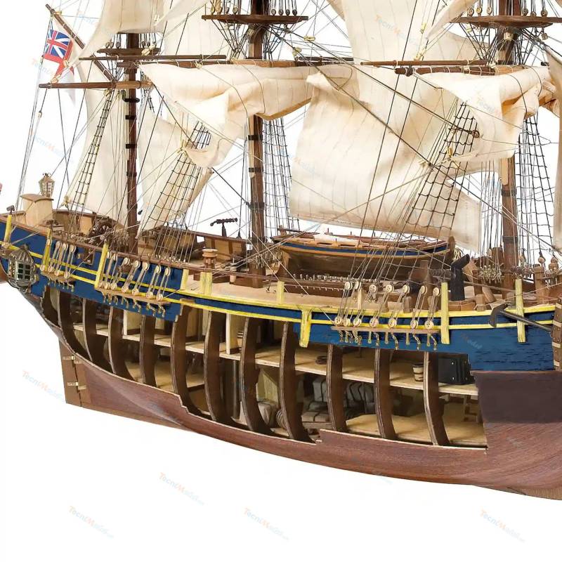 HMS Bounty 1/45 all-wood kit by OCCRE