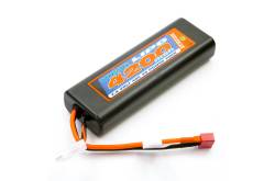 Voltz 4200mAh 2S 7.4V Oval Case Stick LIPO battery (T-Dean plug)