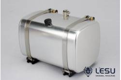 Réservoir 90mm en métal chromé pour camions Tamiya 1/14 - Lesu G-6012-90