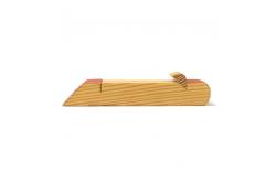 Wooden sanding block for model making