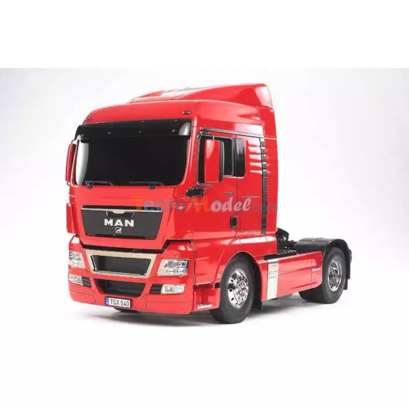 Tamiya MAN TGX 4x2 Mica Red 56332 1/14 RC Truck + Carson Truck-Set