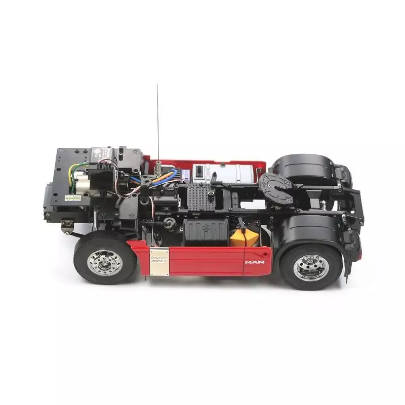 Tamiya MAN TGX 4x2 Mica Red 56332 1/14 RC Truck + Carson Truck-Set