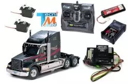 Camion Tamiya Knight Hauler avec module lumières et sons (Pack Complet)