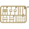 Lot de 16 caisses en bois de taille moyenne 1/35