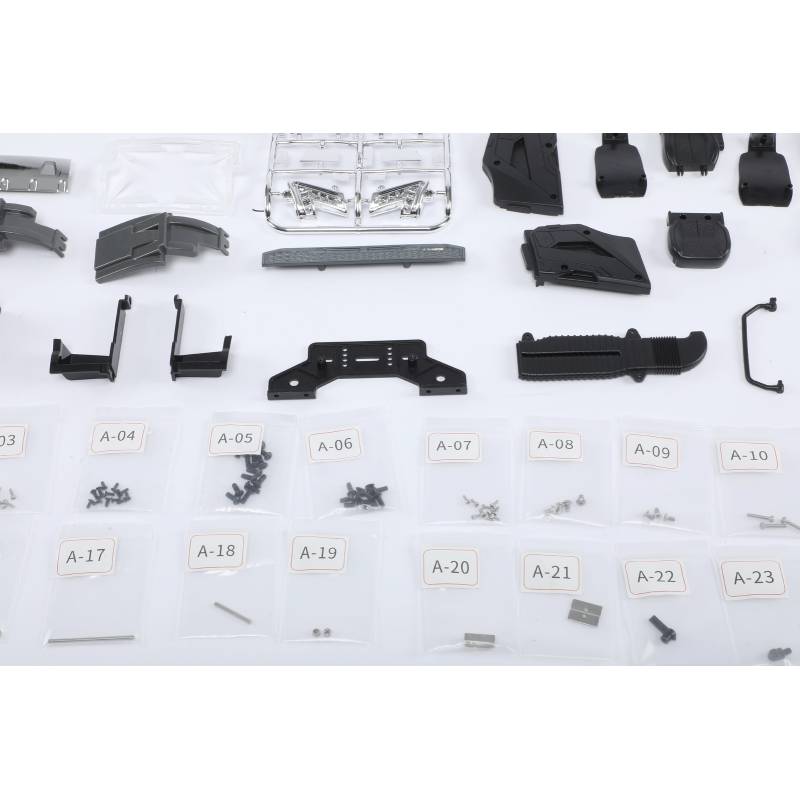 Cabine de Volvo FMX pour camion de chantier RC 1/14