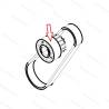 14-tooth motor pulley for belt sander Proxxon 28526