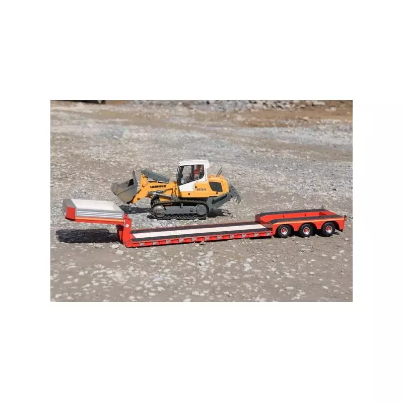 Low-loader semi-trailer with detachable gooseneck 1/14 - Carson 500907700