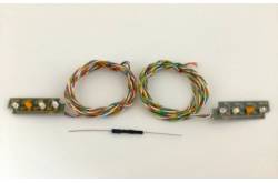 2 Platines pour feux arrière de  Volvo FH16 Tamiya - CARSON 907493