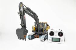 Pelleteuse hydraulique Volvo EC160E RC 1:14 Jaune RTR