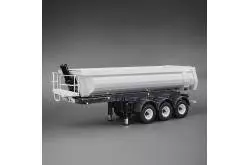 LESU 3-axle twin-wheel tipper semi-trailer with hydraulic lift 1/14 - LESU LS-A0045
