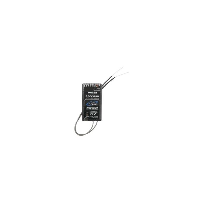 Ricevente Futaba R3008SB 2.4Ghz T-FHSS &ndash; 8/32ch S-BUS2 Per Modellismo AIR