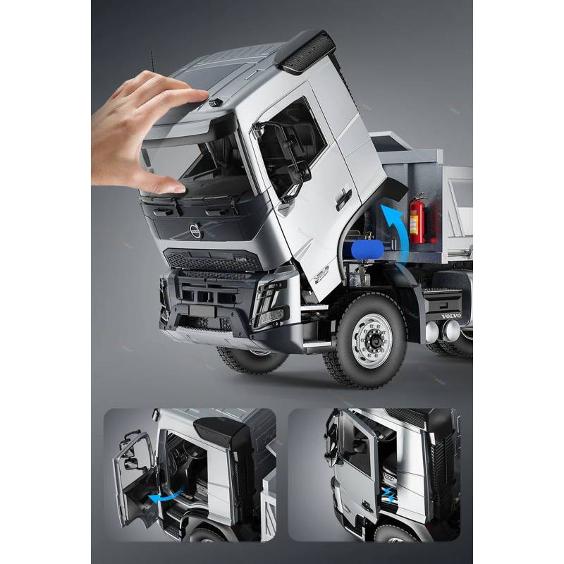 Volvo FMX 6x6 porteur benne RTR 1/14