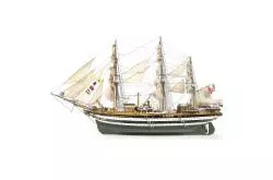 Amerigo Vespucci 1/100 model by OCCRE
