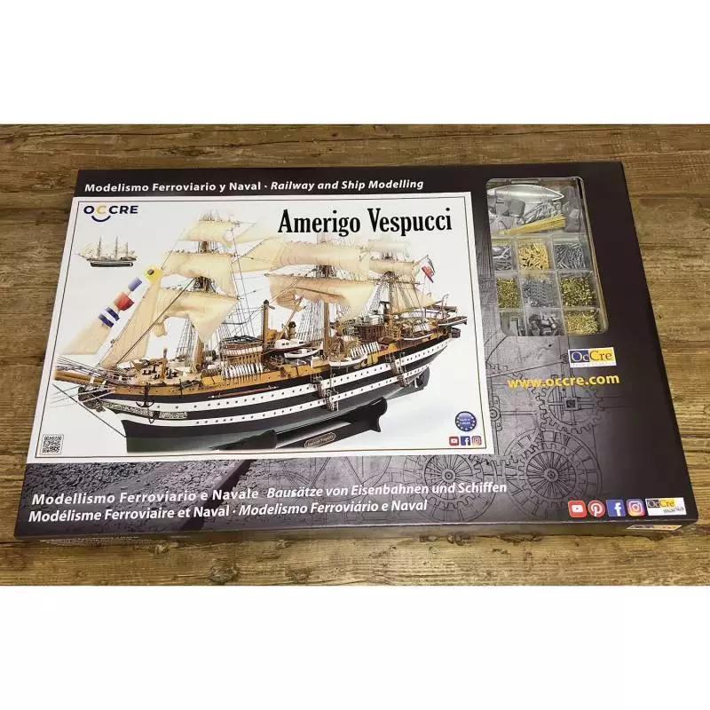 Maquette Amerigo Vespucci 1/100 de OCCRE
