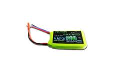 Accu Lipo Black Lithium 7.4V (2S) 500mAh 45C BEC plug