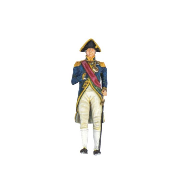 Lot de 19 Figurines d'officiers de la Royal Navy 1800 1/84