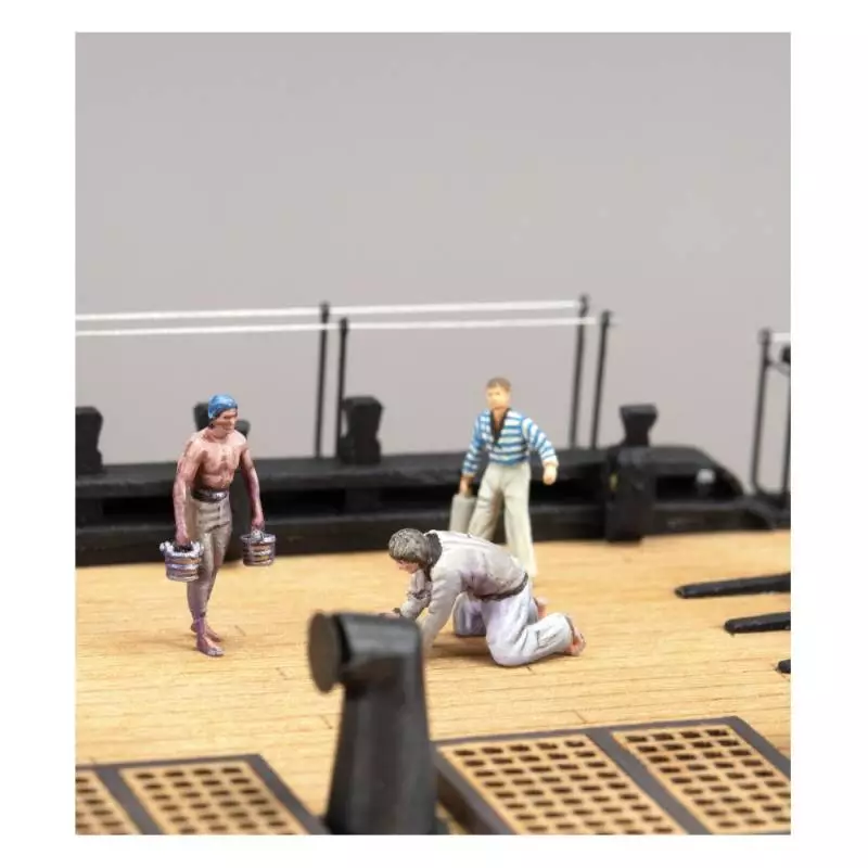 Set of 19 Metal Figures for Model Ships 'Age of Sail Crew': Sailors (1700-1815)