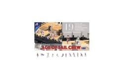 Lot de 19 Figurines de marins de la marine à voile 1/84