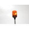 1 Orange beacon Ø12mm flat cap and tubular base