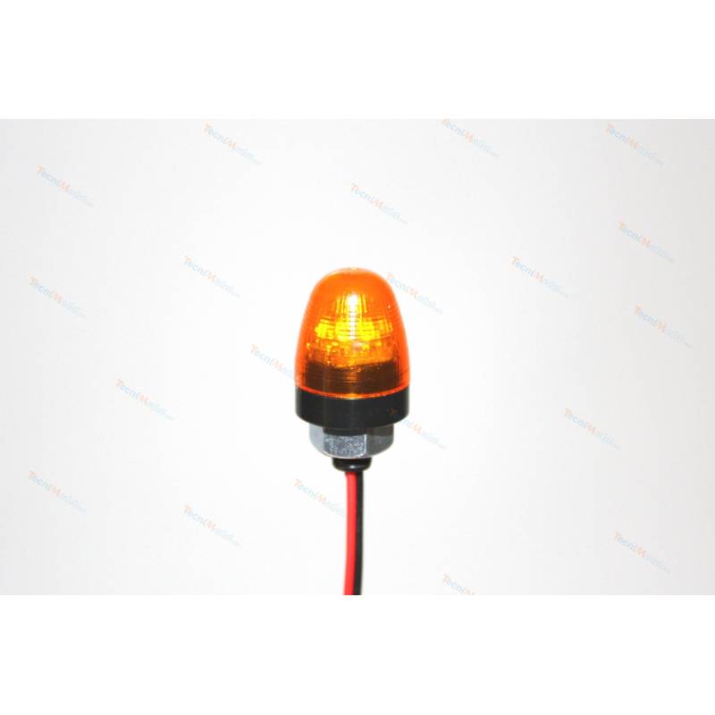 1 Orange beacon Ø10mm round cap and threaded base
Pistenking RX16-OG