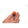 Gyrophare orange Ø17.5mm cabochon plat et filetage M5
Pistenking KL8-OG