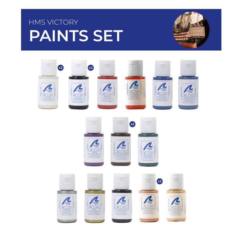 Acrylic Paint Pack HMS Victory Artesania Latina
